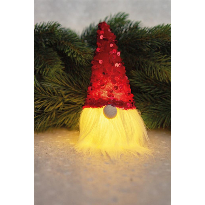 Vianočná postavička  s led svetlom 33cm