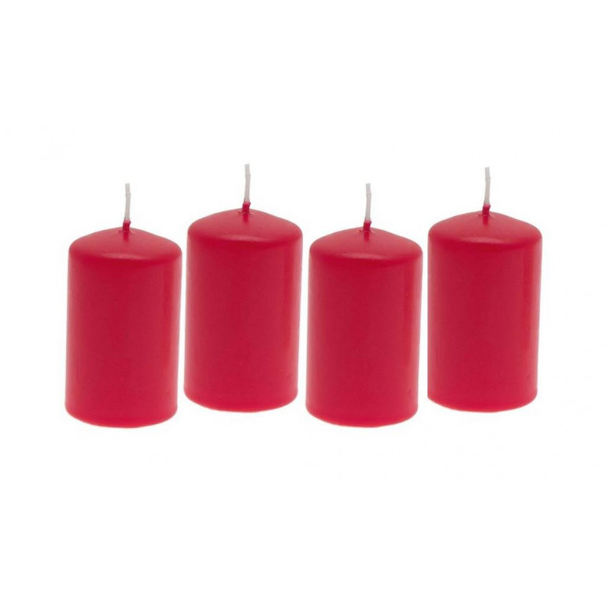 Adventná sviečka krémová 4 ks