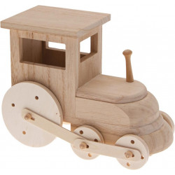 Stafil drevenný vláčik na skladanie