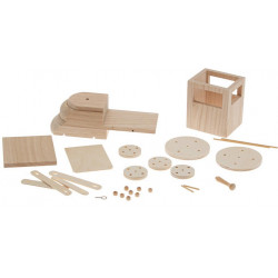 Stafil drevenný vláčik na skladanie