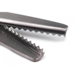 Nožnice ZIG-ZAG krajčírske celokovové  20cm