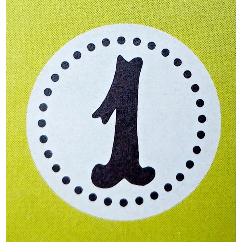 Stafil Drevená pečiatka číslo 1