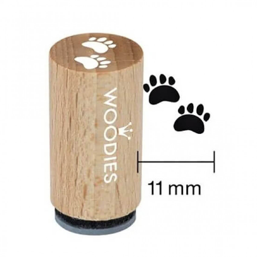 Stafil Drevená pečiatka číslo 0.1.2.3 