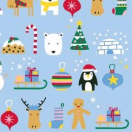 Párty servítky vianočné postavičky 20 ks