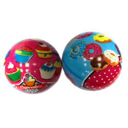 Lopta 23 cm vzor Koláčiky