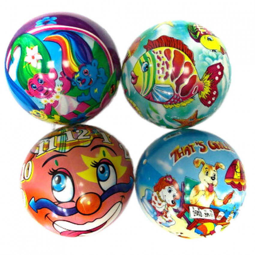 Lopta 23 cm vzor Rozprávka