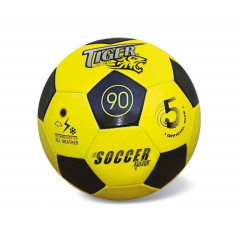 Futbalová lopta Tiger čierna veľkosť 5
