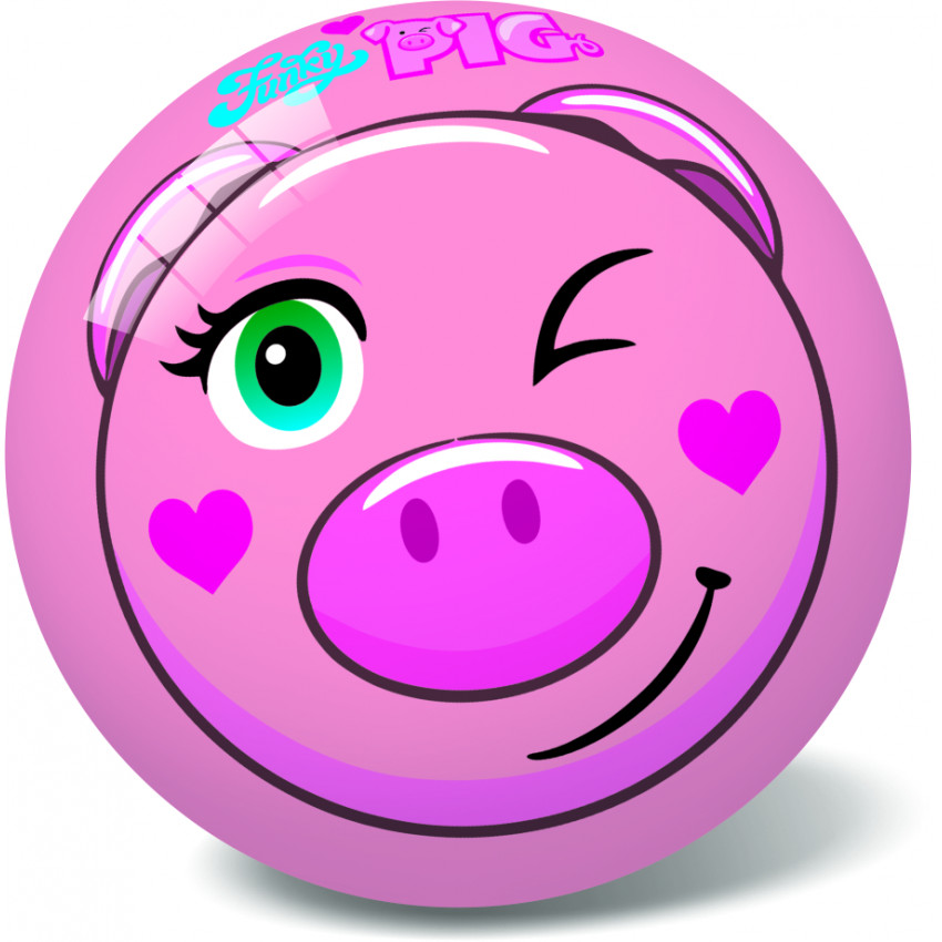 Lopta 11cm vzor Prasiatko