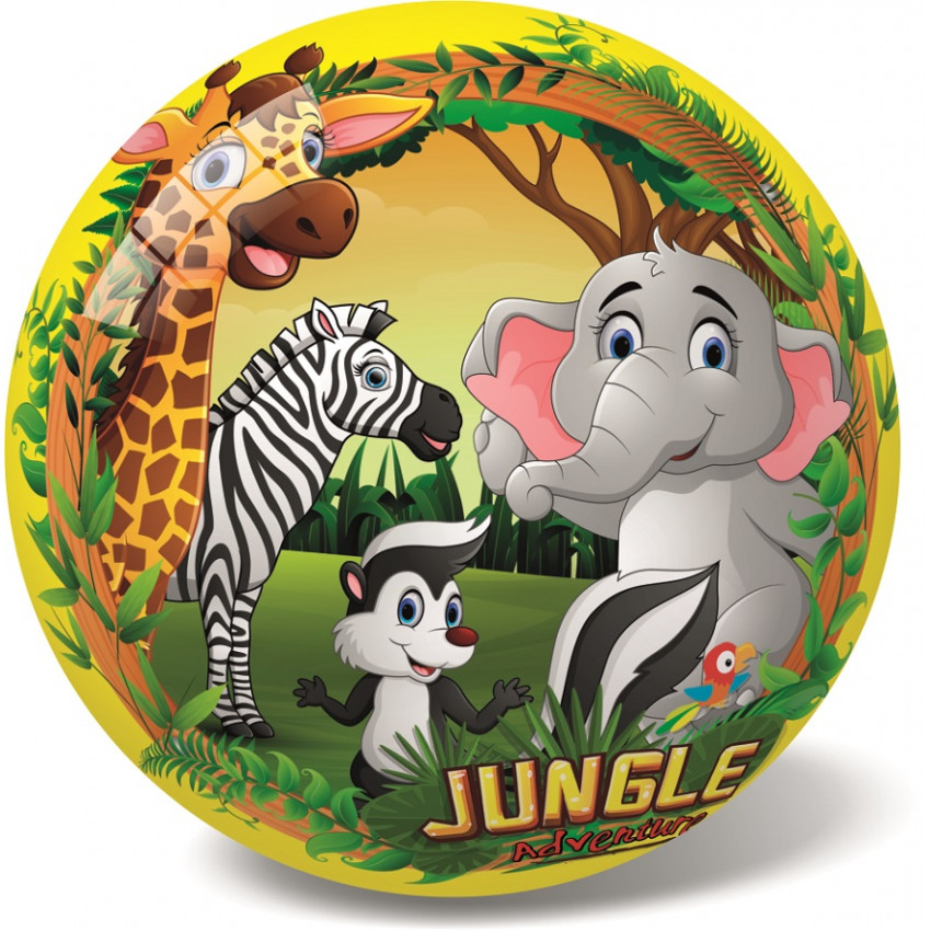 Lopta 14cm vzor Jungle