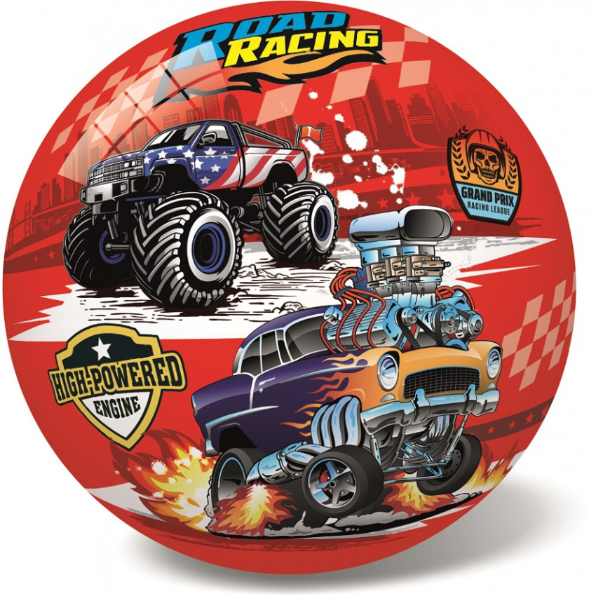 Lopta 14cm CARS-MONSTER TRUCK