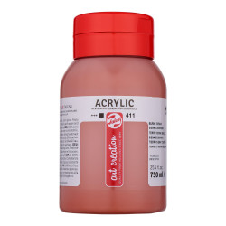 Talens Art Creation acrylová farba 750 ml, Burnt Sienna hnedá 411