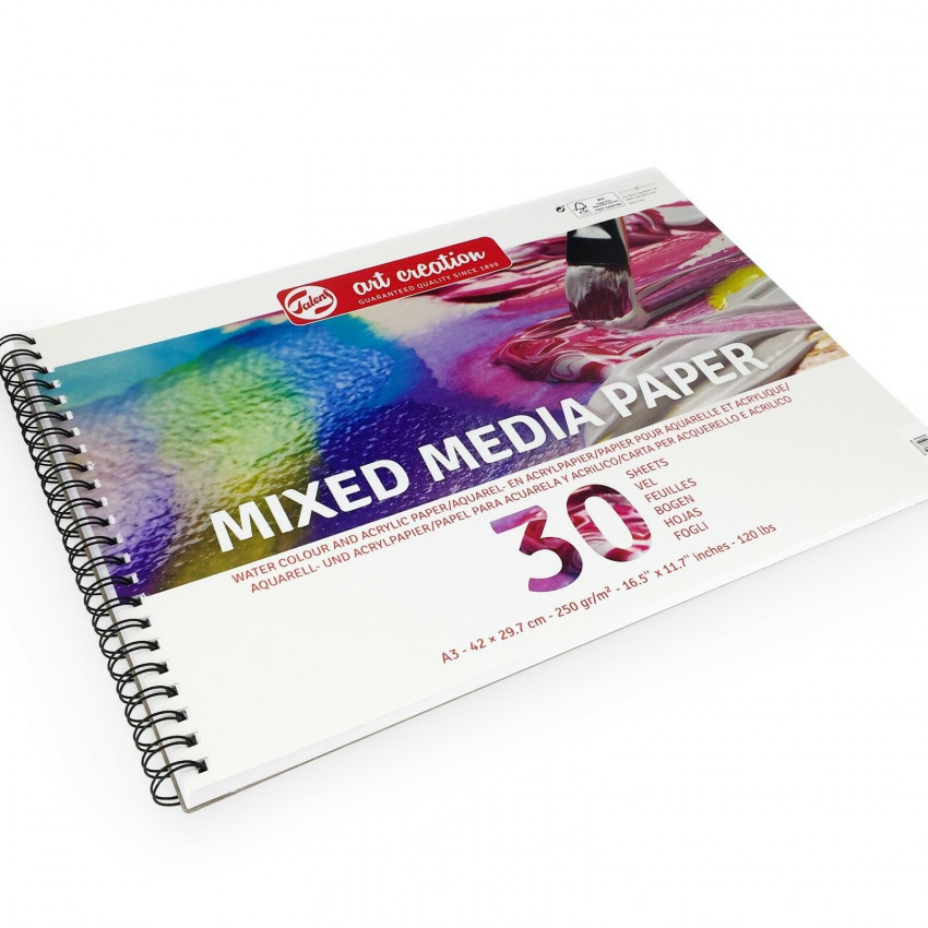 Talens Art Creation papierový blok Mixed Media 30 listov, A3, 250g