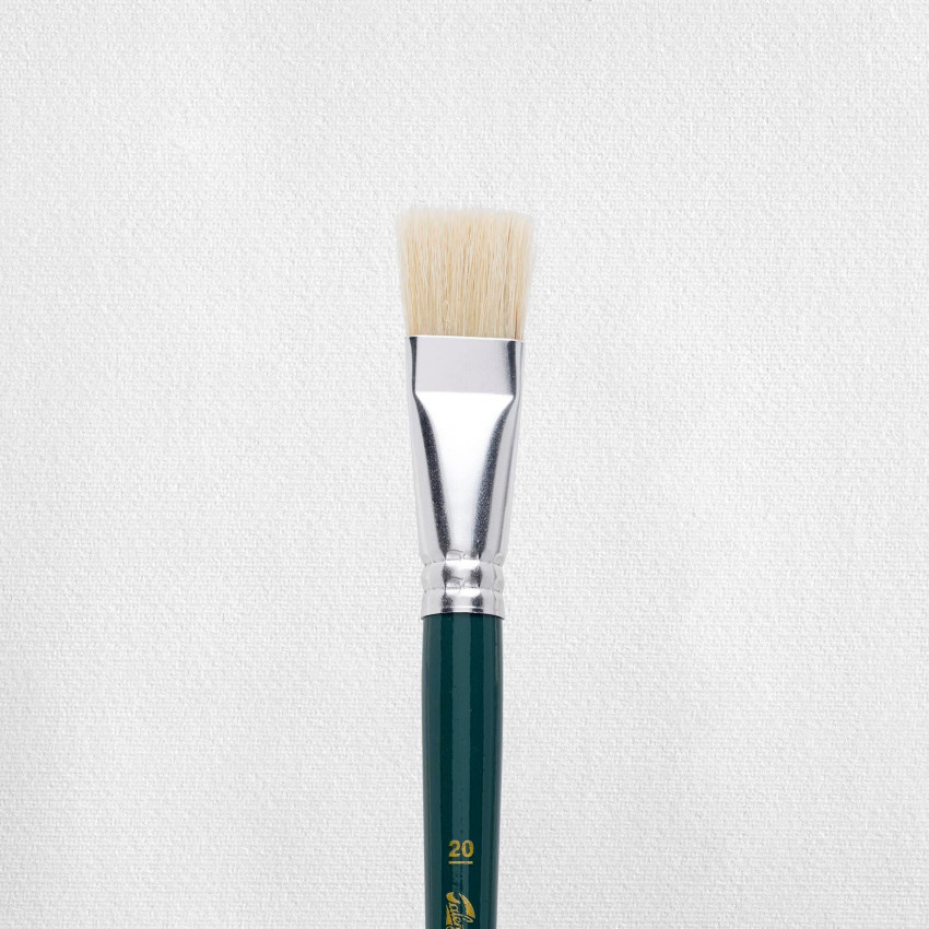 Talens štetec 20 plochý na olej, akryl séria 220 