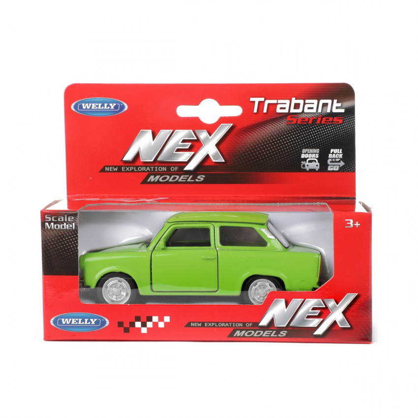 na hranie, trabant kovový model