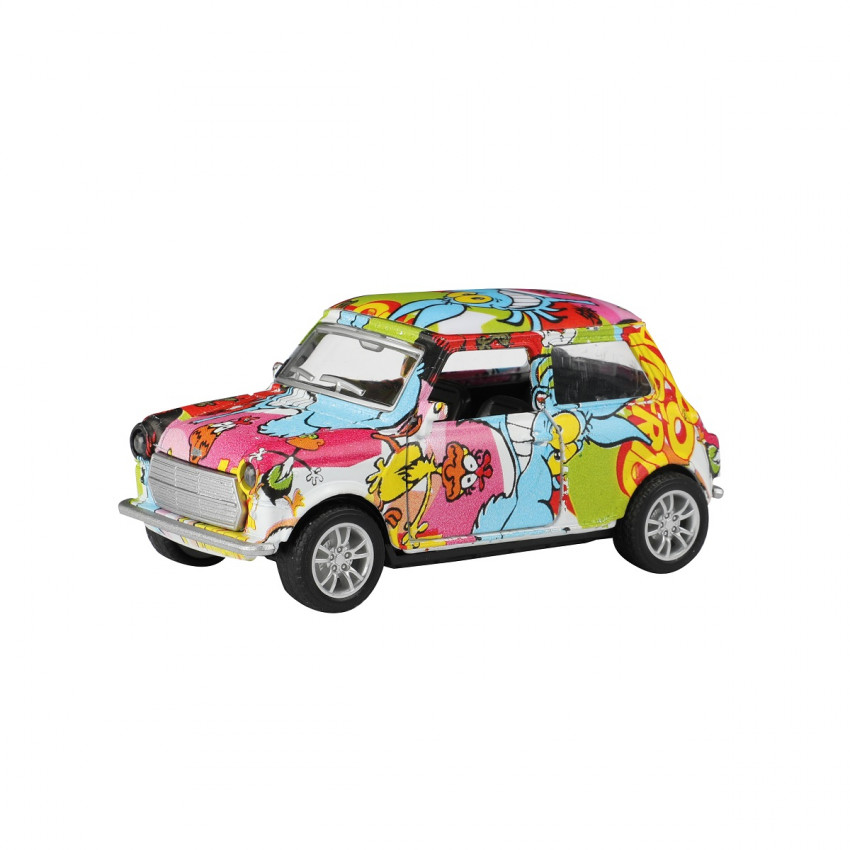Auto  METAL Car -Graffiti 500- pull back