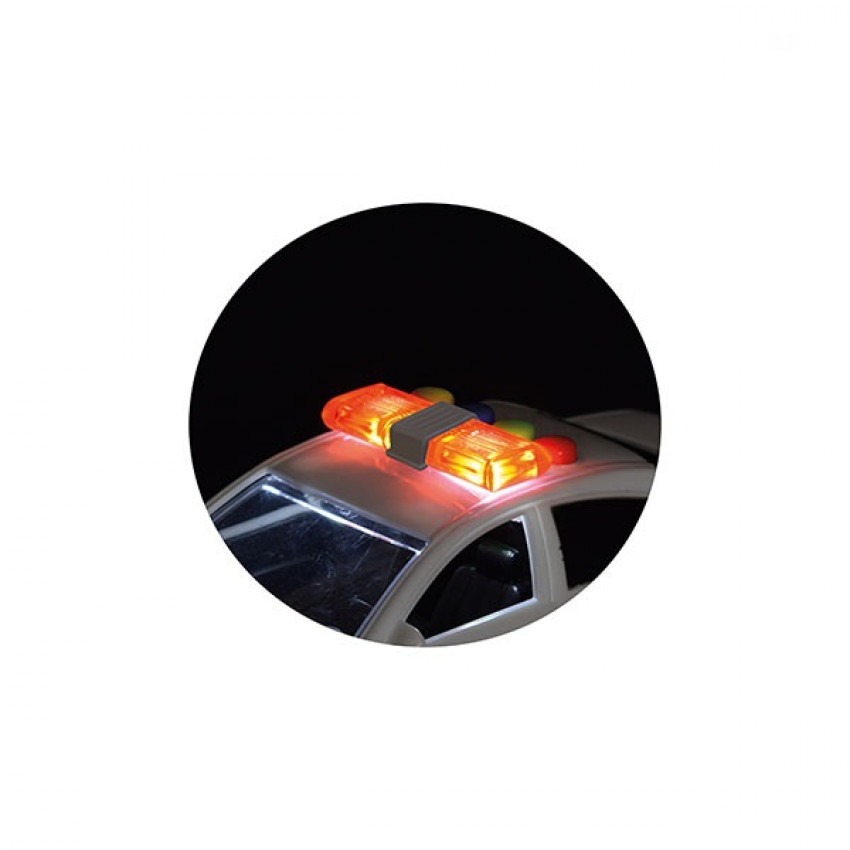 Auto polícia na baterky