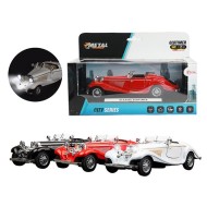 Auto Oldtimer Pull Back 15 Cm Jongens Rood