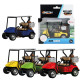 Auto golfový vozík kovový model