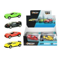 KOVOVÝ model Super car 1:43 pull back