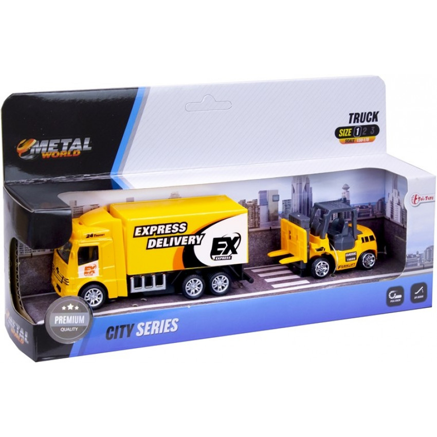 kovové auto, záchranár