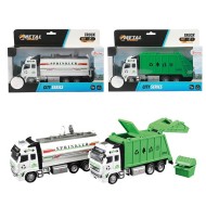 Metal Smetiarske, auto_cisterna 18 cm 2 rôzne varianty