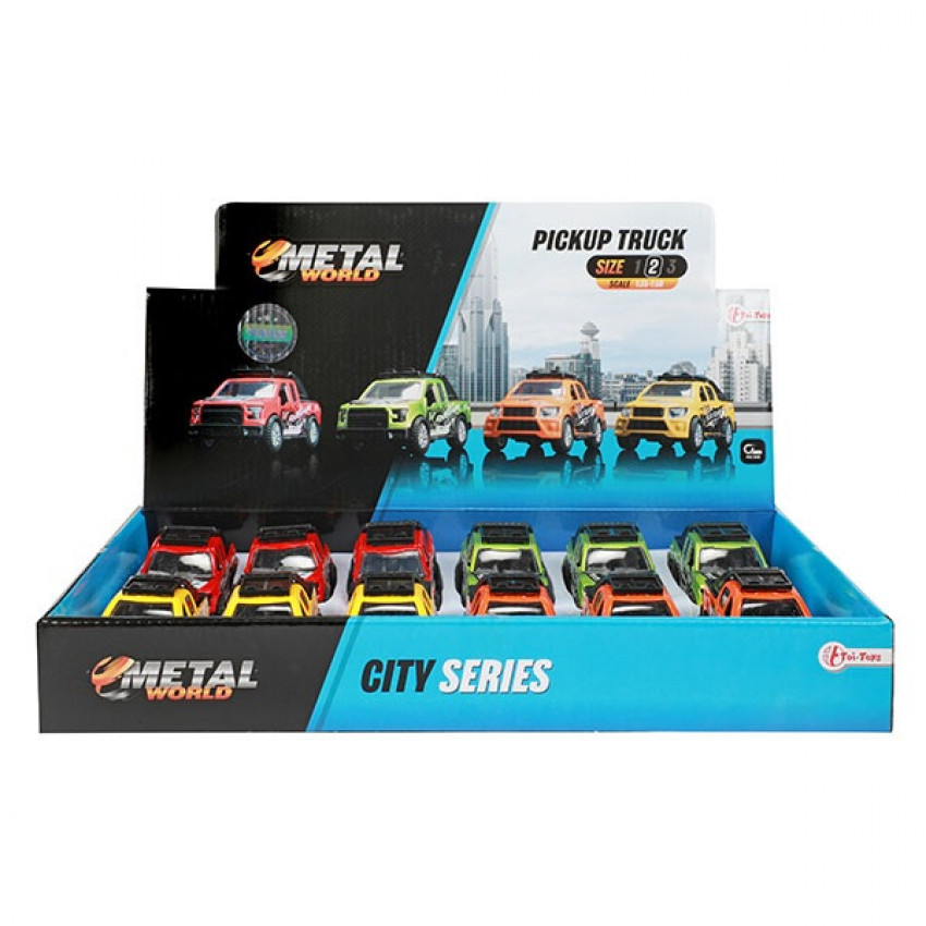 Kovové auto Pick up 10 cm 