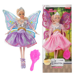 Bábika Fairy s trblietavými krídlami