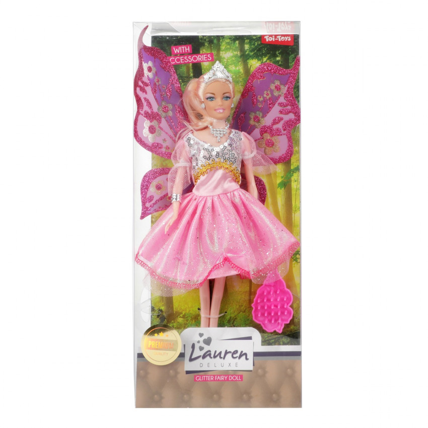 Bábika Fairy s trblietavými krídlami