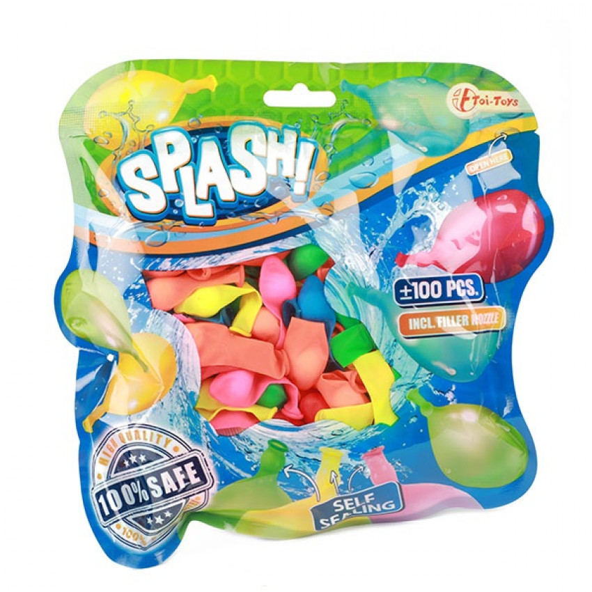 Vodné balóny, samouzatváracie 100 ks