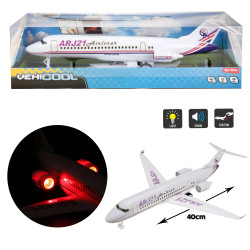 Lietadlo so zvukom a svetlom 43cm