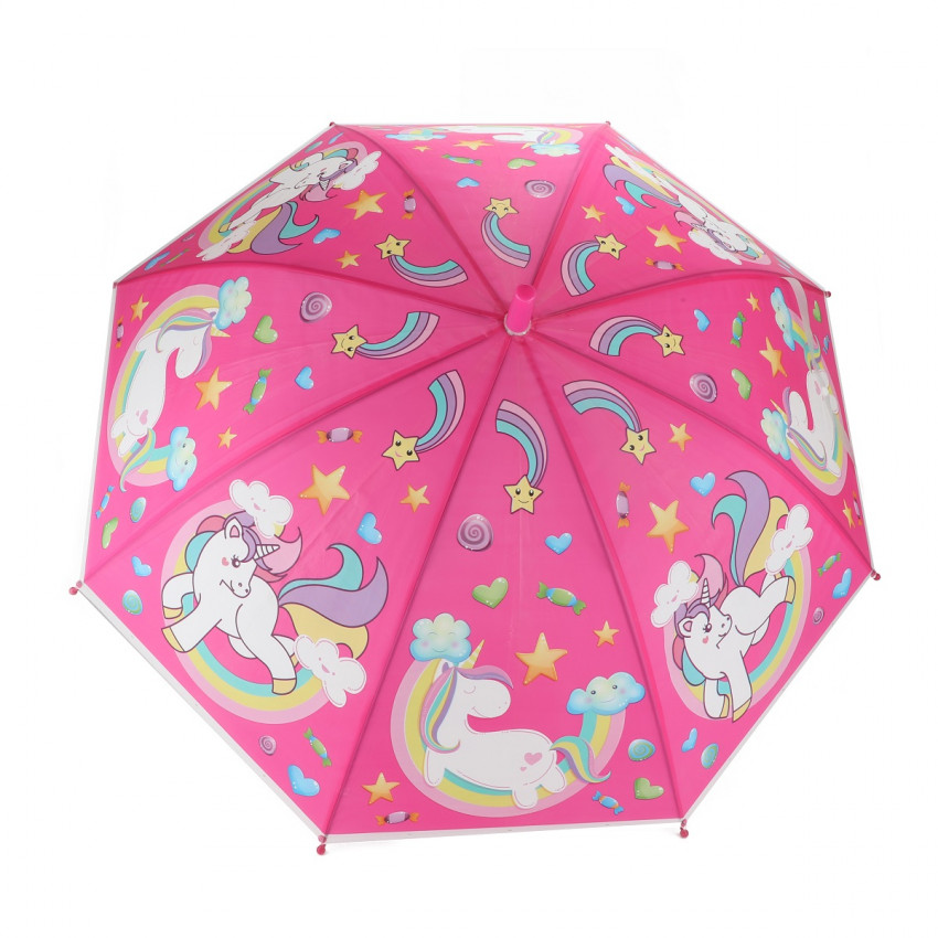 DREAM HORSE Dáždnik s jednorožcami vystrelovací Ø80cm