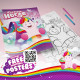 DREAM HORSE Dáždnik s jednorožcami vystrelovací Ø80cm