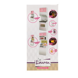 Kuchyňa malá so svetlom a zvukom LAUREN