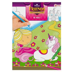 omaľovánka jednorožec