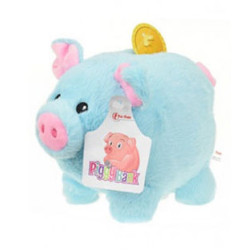 Toi Toys Pokladnička prasiatko modrá