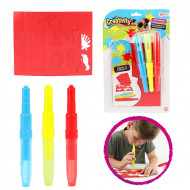  Toi Toys Fúkacie fixi so šablónami