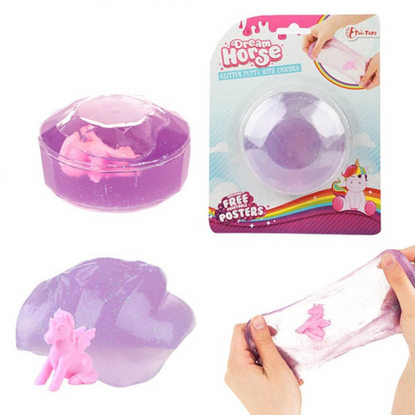 Toi Toys Sliz jednorožec na karte 