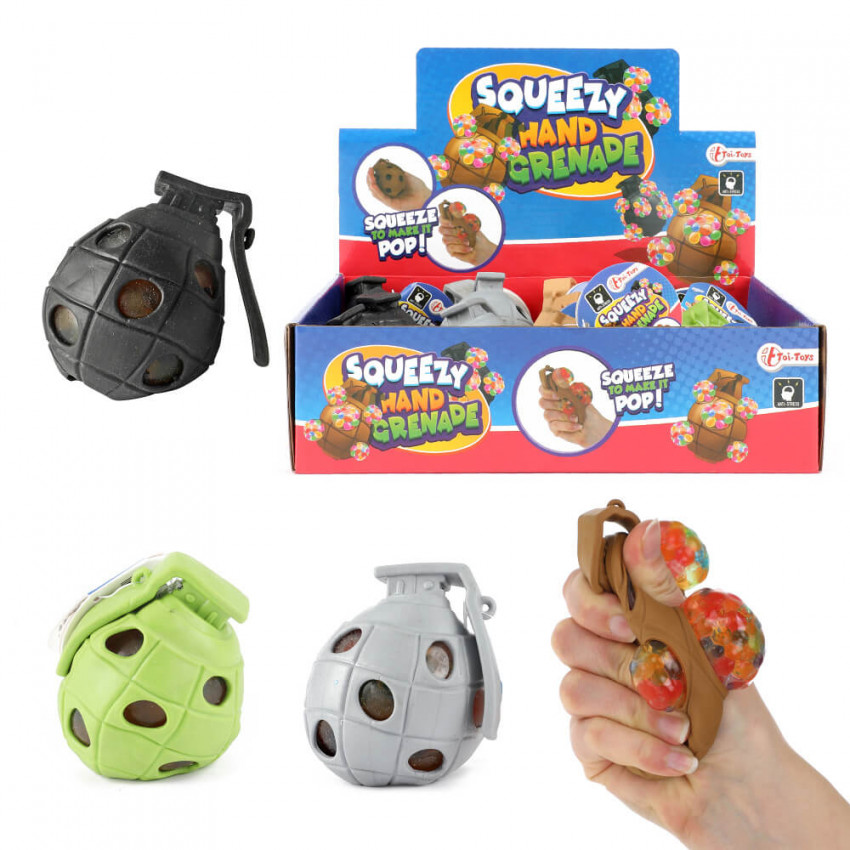 Antistres granát stláčacia loptička 2ks