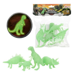 Svietiaci dinosary 4 ks