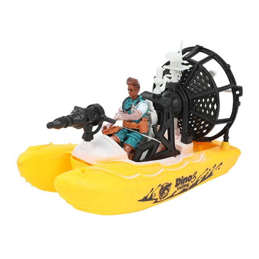 Toi Toys SVET DINOSAUROV Hracia súprava loď, dinosaurus, motor