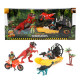 Toi Toys SVET DINOSAUROV Hracia súprava loď, dinosaurus, motor