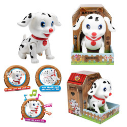 Interaktívny pes- skáče, chodí, trase ušami