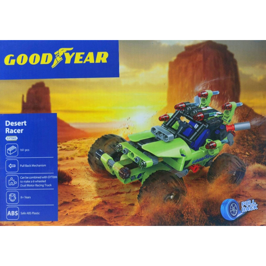 Goodyear terénne auto Official Sport Car GYT005 stavebnica 161 dielikov