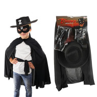 Zorro karnevalový kostým, na karneval