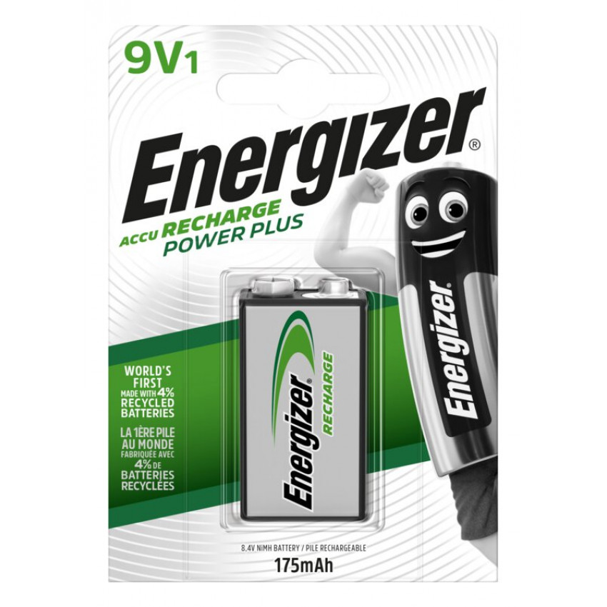 Batérie Energiezer 9V nabíjacie, HR22