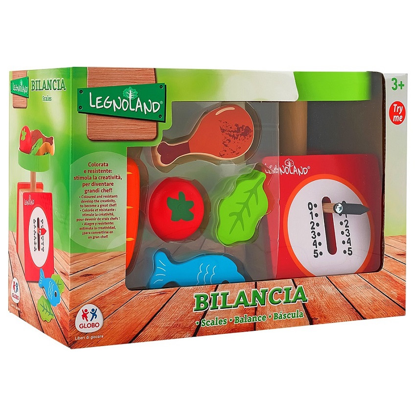 Drevená váha, zariadenie do obchodu