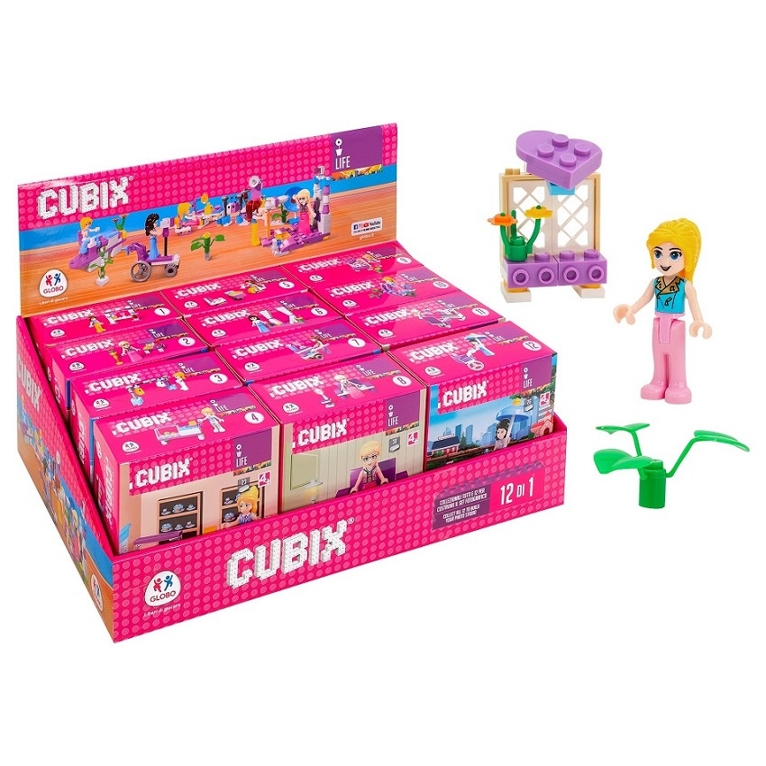 Skladačka Cubix dievčenská 6v1