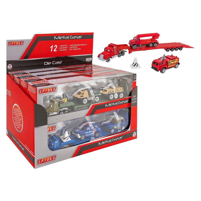 Kamion-autá kovové