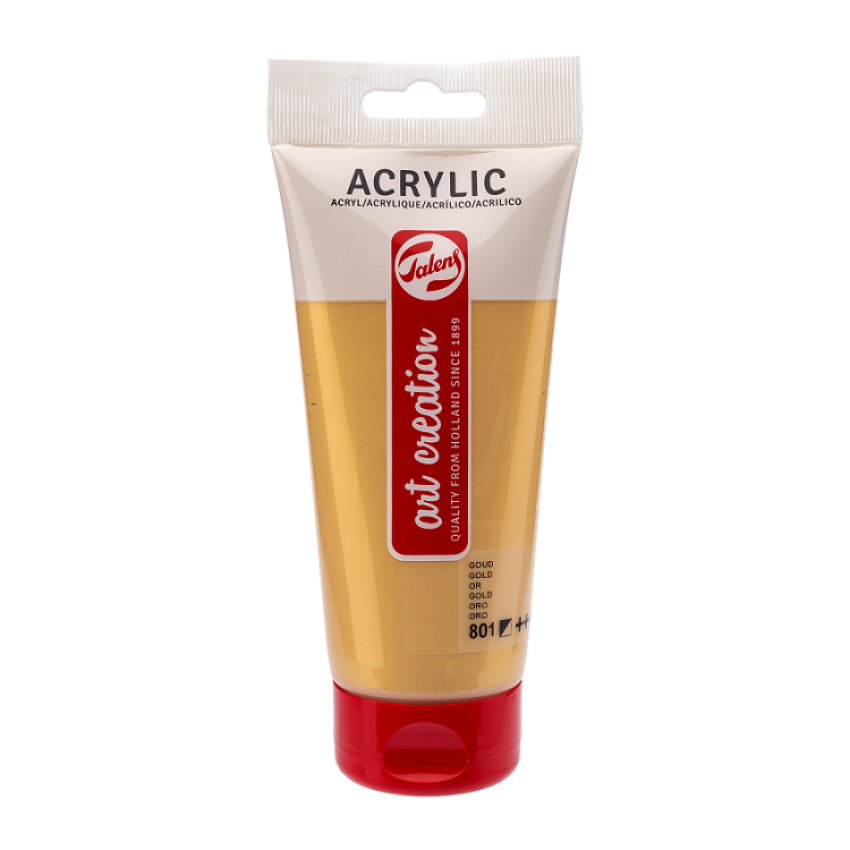 Talens Art Creation akrylová farba 200ml- gold-801
