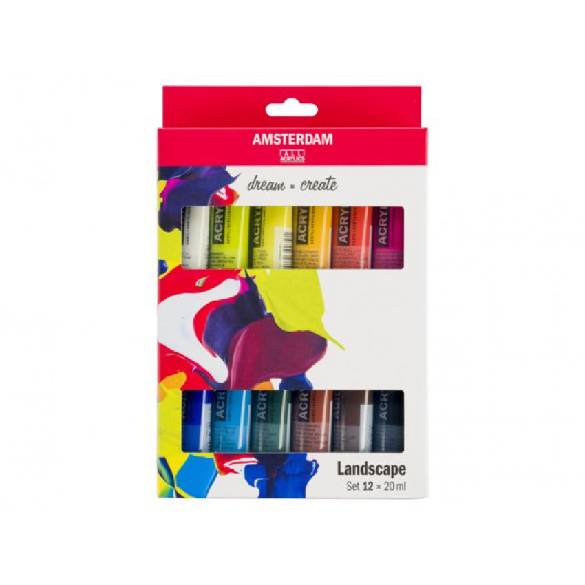 Amsterdam akrylové farby Standard Series - Landscape/12x20ml